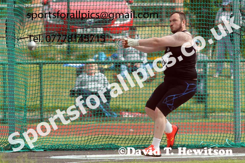 Mens hammer, 2021 Northern Senior and Under-20s Champs., Leigh. Photo: David T. Hewitson/Sports for All Pics